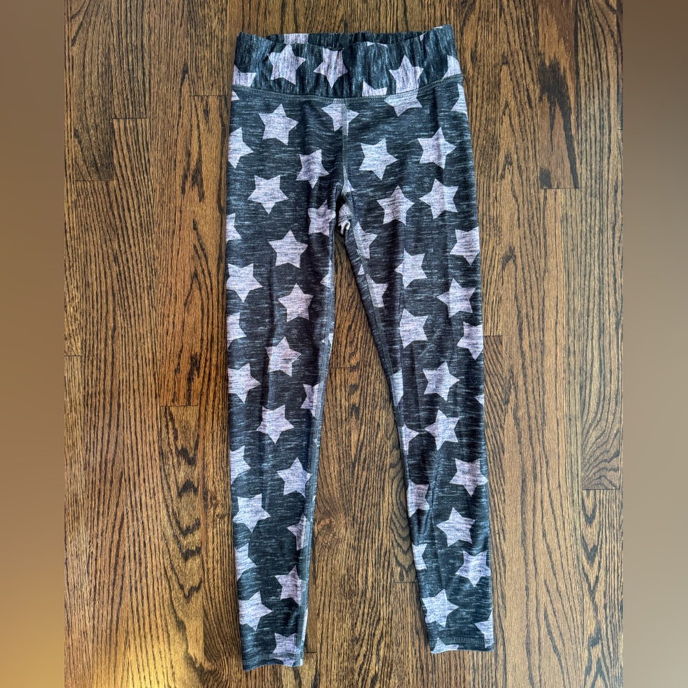 Women’s Terez gray and light pink leggings size medium